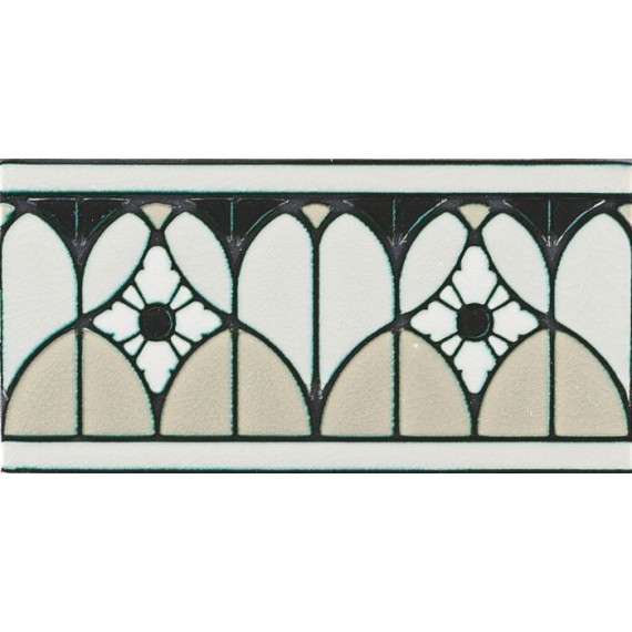 Керамическая плитка FENI100 BORDURA FENICE GREY CR. 10X20