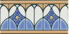 Плитка FENI300 BORDURA FENICE COBALT CR. 10X20