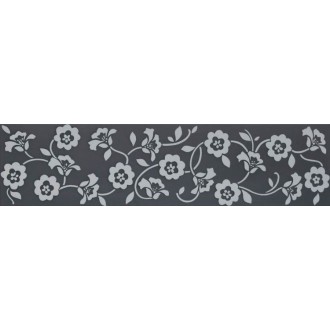 Плитка FLO6 FLORA GRAFITE 20X80