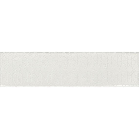 Керамическая плитка FLORENCIA DECOR SUPER BIANCO 7.5x30