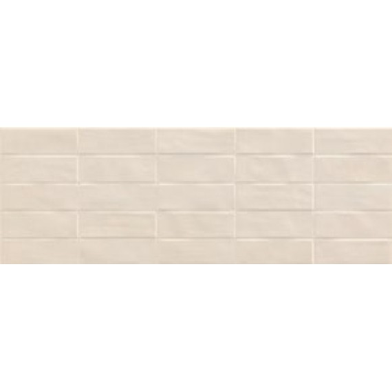 Керамическая плитка Flex Struttura Brick 3D Crema 25*76