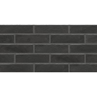 Плитка Foggia Nero структурная 6.5x24.5