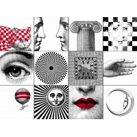 Плитка Fornasettiana (набор из 12 шт) 20x20