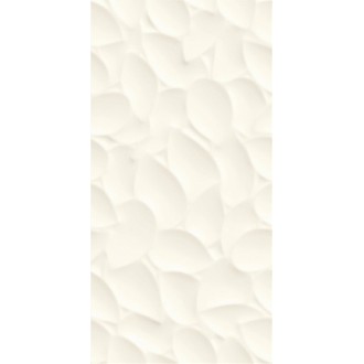 Genesis Leaf White Matt 30x60