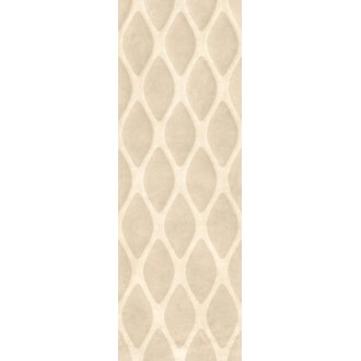 Плитка Gravity Net Beige 35x100