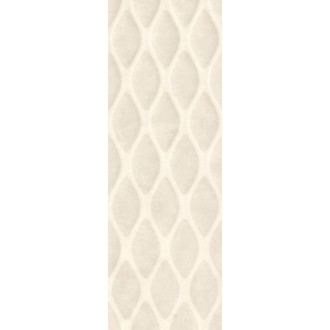 Плитка Gravity Net White 35x100