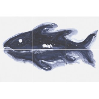 Плитка IL PESCE CELESTE set 6 60х40