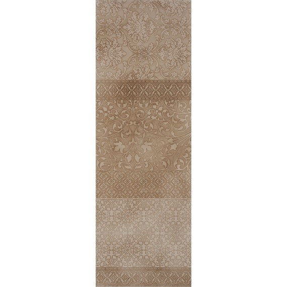 Керамогранит Плитка Incanto Decor Brown Glossy 30x90