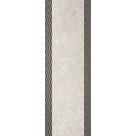 Керамогранит Плитка Incanto Floral Decor White Glossy 30x90