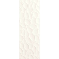 Leaf White matt 35x100