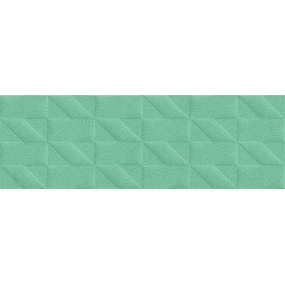Плитка M129 Outfit Turquoise Struttura Tetris 3D 25x76