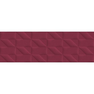 Плитка M12C Outfit Red Struttura Tetris 3D 25x76