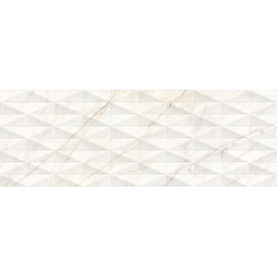 Плитка M71S Allmarble Wall Golden White Struttura Pave Lux 3D 40х120