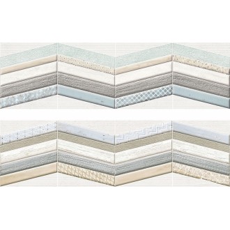 Плитка MEDITERRANEA DECOR CHEVRON MIX 29*100