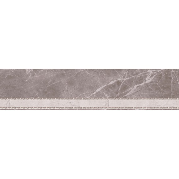 Керамическая плитка Бордюр Moldura Oka Blade Gris 25x4