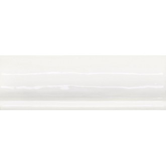 Плитка Moldura Piemonte White 5x15