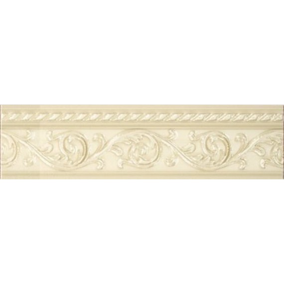 Керамическая плитка Moldura Yara Crema 4*15