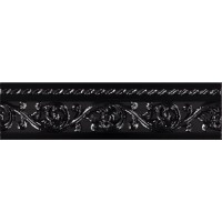 Плитка Moldura Yara Negro 4*15