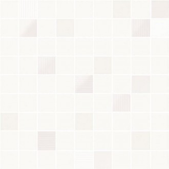Плитка Mosaico Fusion White B-93 31.6x31.6