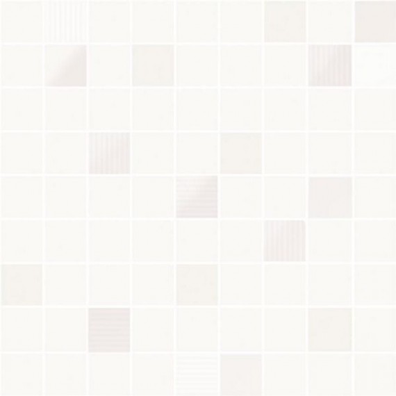 Керамическая плитка Mosaico Fusion White B-93 31.6x31.6