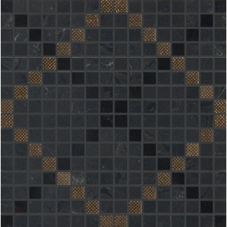 Плитка Newluxe Black Tessere Art 30,5х30,5