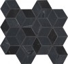 Плитка Newluxe Black Tessere Rombi 26х28