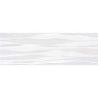 Плитка ONDW Dec. Onde White 25x75