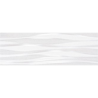 Плитка ONDW Dec. Onde White 25x75