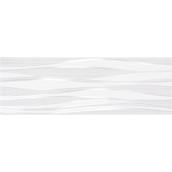 Плитка ONDW Dec. Onde White 25x75