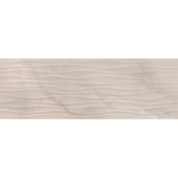 Керамогранит Плитка Olimpia Ondas Brillo Grey 25x73