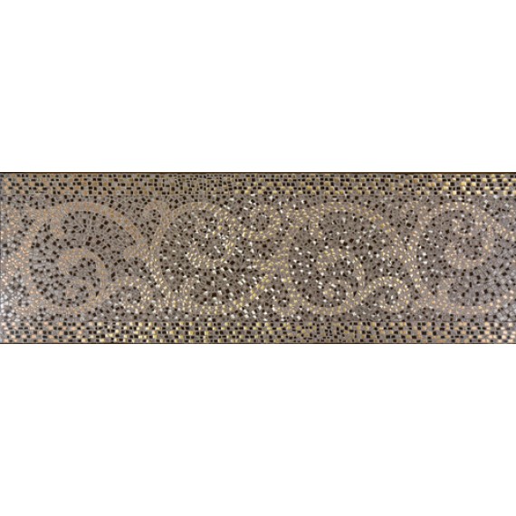 Плитка RABR Dec. Ramage Bronze 25x75