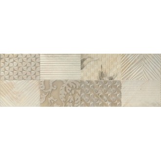 Плитка Ros. 7511 COMPOSICION GALLERY II BEIGE 25x75