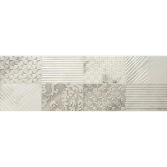 Плитка Ros. 7511 COMPOSICION GALLERY II GRIS 25x75