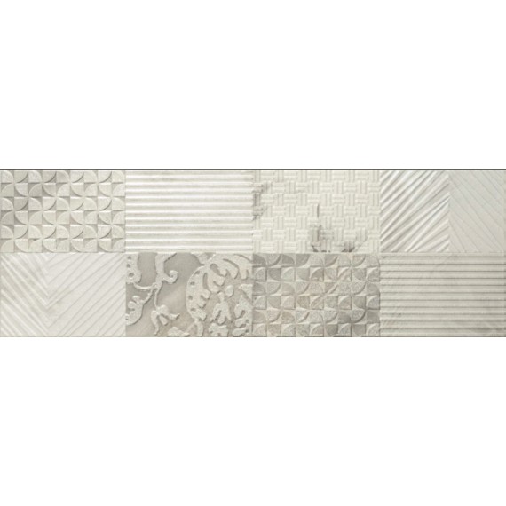 Плитка Ros. 7511 COMPOSICION GALLERY II GRIS 25x75