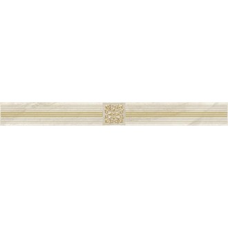 Плитка Royal Бордюр бежевый 6,3х60