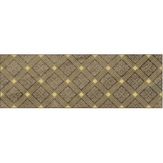 Плитка Royal Декор коричневый 20х60