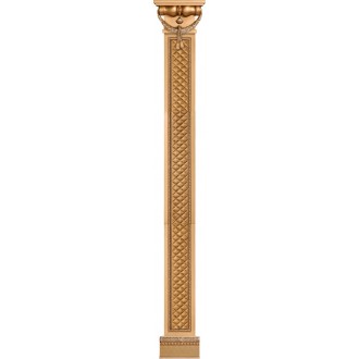 Плитка STARIY ARBAT Column(5pz) Gold 224x19,5 (к-т)