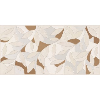 Плитка Serenity Folium Декор кремовый 08-03-37-1350 20х40