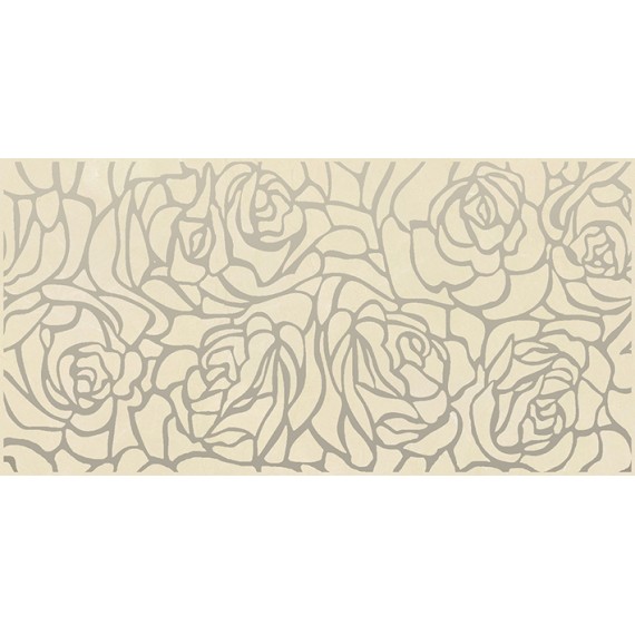 Керамическая плитка Serenity Rosas Декор кремовый 08-03-37-1349 20х40