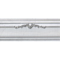 Плитка Siros Plata-Perla Zocalo 12x30