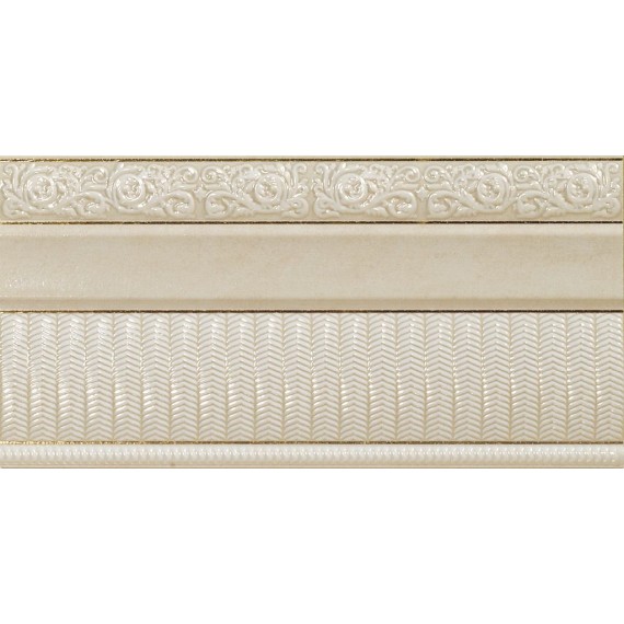 Керамическая плитка Siros Zocalo Dario Oro-Marfil 15x30