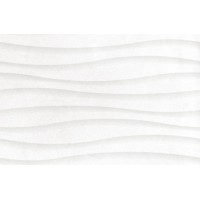 Плитка Struttura Marea 3D Bianco R2TC 25x38