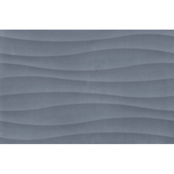 Керамогранит Плитка Struttura Marea 3D Blu R2VQ 25x38