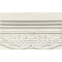 Плитка TED5 TERMINALE DECO BIANCO CRAQUELE 12X20