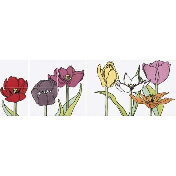 Керамическая плитка TULI-TULI 1В 20Х20 (комплект 12шт)