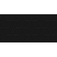 Плитка Tabu чёрный рельеф 30х60