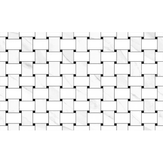 Geotiles Tangle Blanco 33.3х55 (4 вида рисунка)