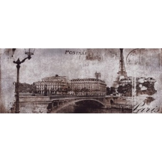 Плитка Treviso Postcard grey 1 20х50