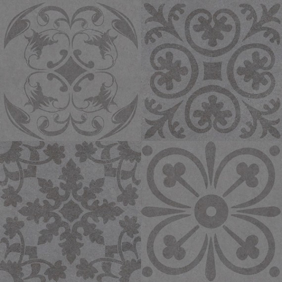 Керамогранит Плитка V55907431 Deco Frame Dark 59,6x59,6