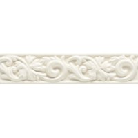 Бордюр VO1000 VOLUTA BIANCO CRAQUELE 6x26